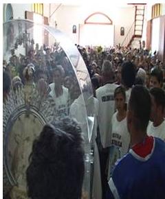 Acogida en el templo