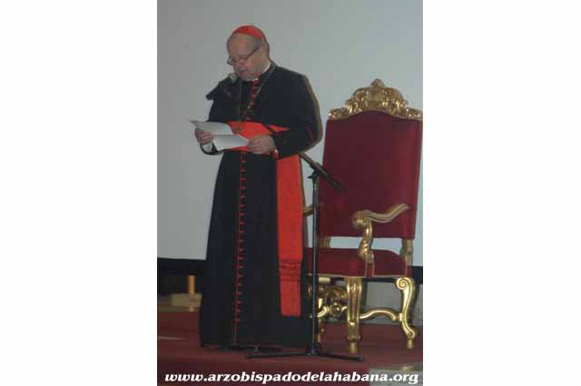 Visita del Cardenal Stanislaw Dziwisz a Cuba