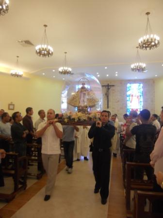 Virgen de la Caridad del Cobre en el Seminario